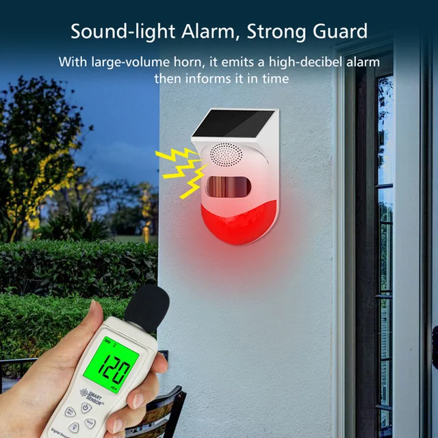 CPVAN Wireless 433mhz Outdoor infrared PIR Detector Motion Alarm for CP10/CP10 Pro/CP10 Pro LoRa/SN30W home Alarm System 4