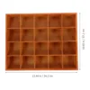 Wooden Sorting Tray Wood Divided Organizer Wooden Section Box Sock Socks Desktop Organizing Wooden Compartment 3