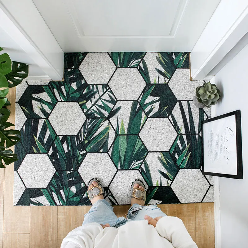

Floor Mat Carpet Dust Removal Non-slip Outdoor Indoor Floor Door Mat Bedroom Corridor Balcony Porch Foot Door Mat Carpet