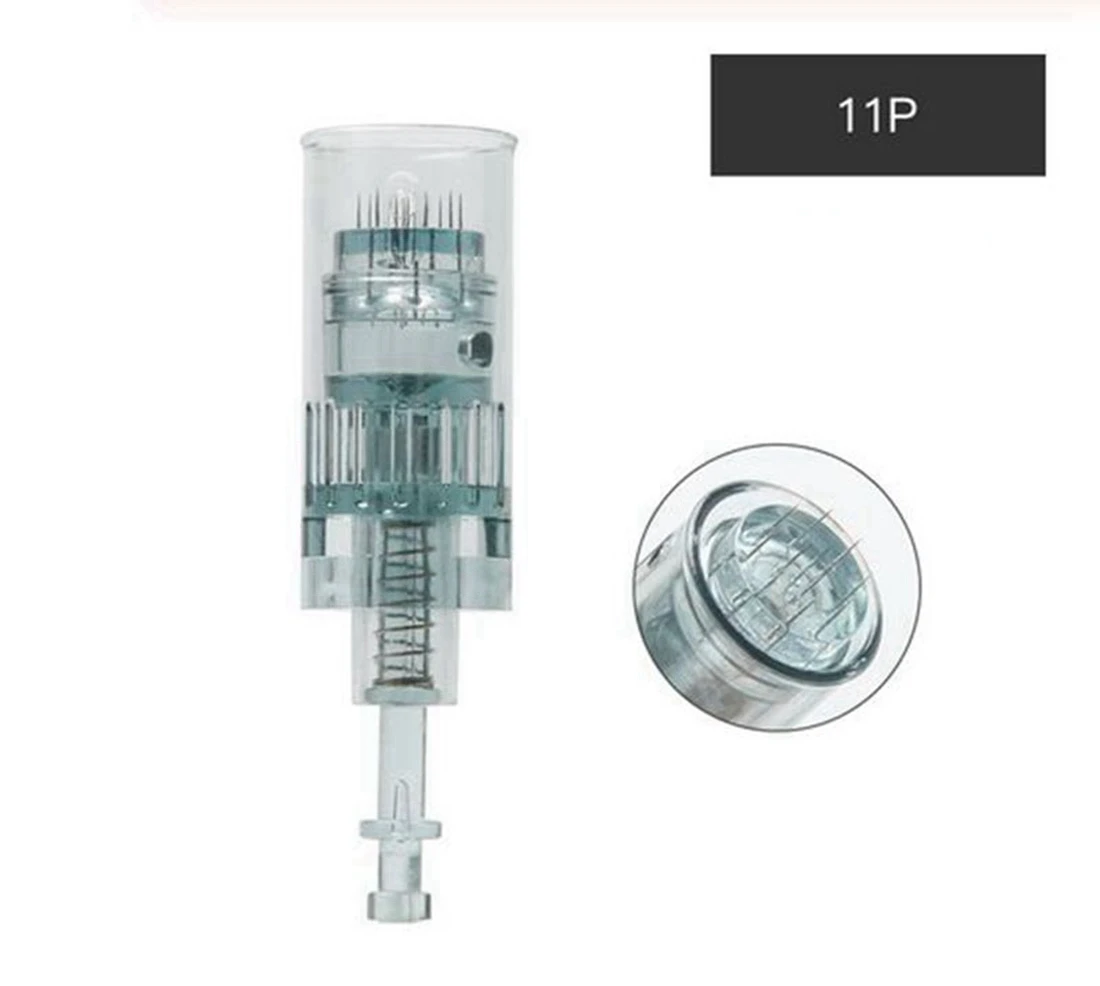 10/50 pièces Dr. Cartouches d'aiguilles stylo M8, cartouches à baïonnette 11 16 36 42 Nano aiguille MTS Micro aiguillage pour Dr Pen M8 Microneedling