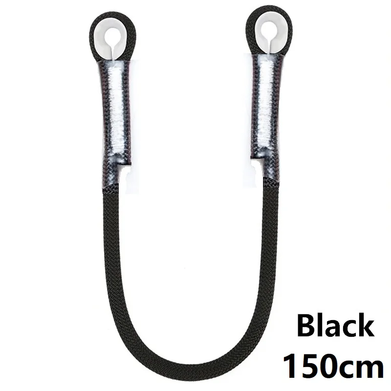 Outdoor Rock Climbing Safety Lanyard - Durable Static Rope Protective Sling