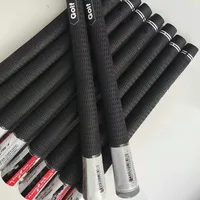 High Quality 13pcs Black Golf Club Grip Set Men Midsize Standard Golf Club Grips 5/10pcs Golf Grips Rubber Iron Wood Grip 2