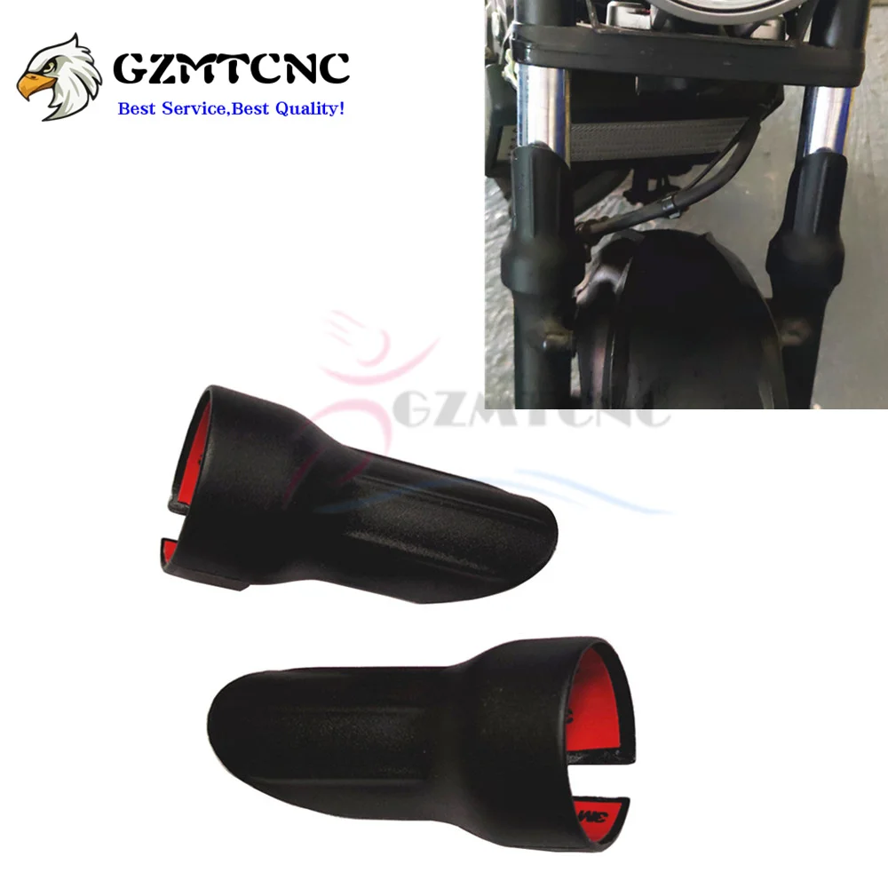 Front Fork Slider Guards (2pcs) - ABS Fork Tube Protectors For Honda CR/CRF Dirt Bikes - View #3