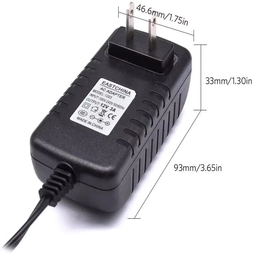 Chargeur 12V 3A Adaptateur Secteur EU/US avec Prise XT60