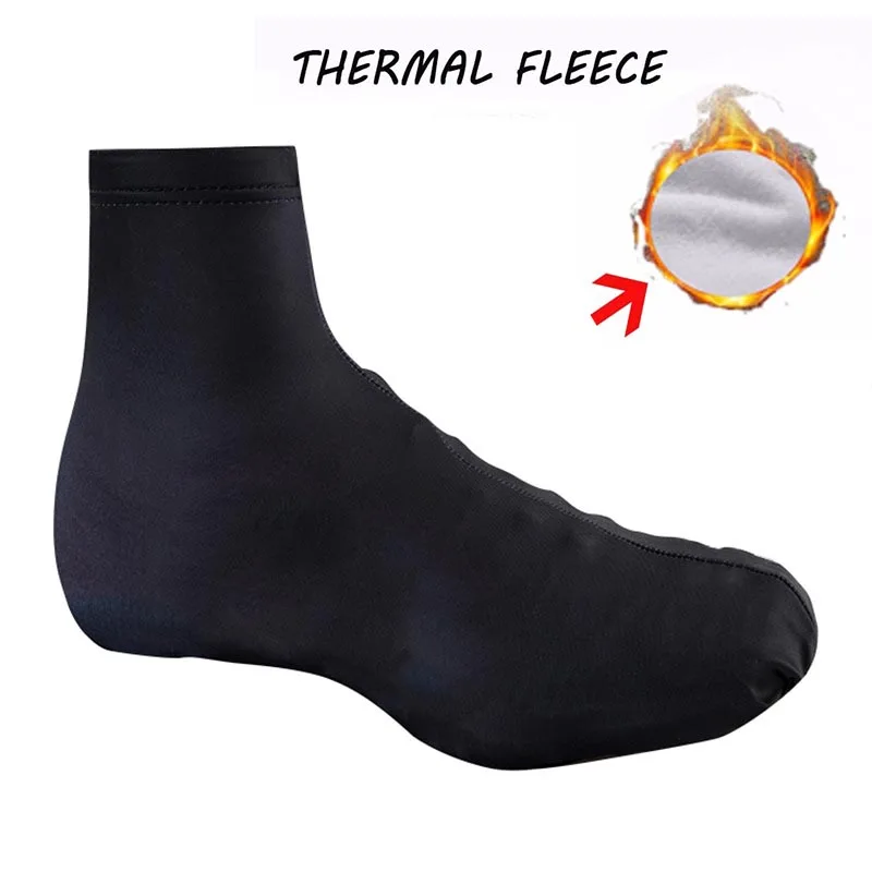 Bicycle Shoe Covers 6 Colors Fleece Thermal Winter Cycling
