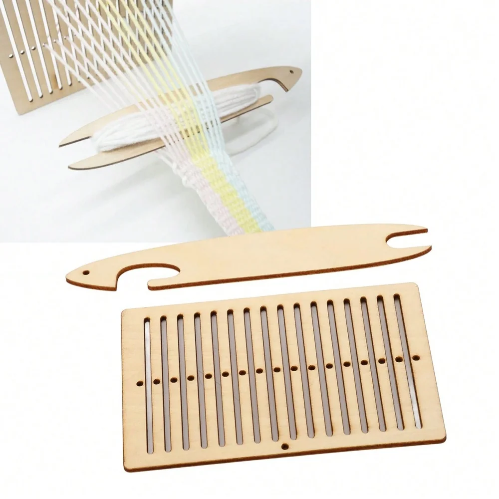 Wooden Weaving Loom Kit 1