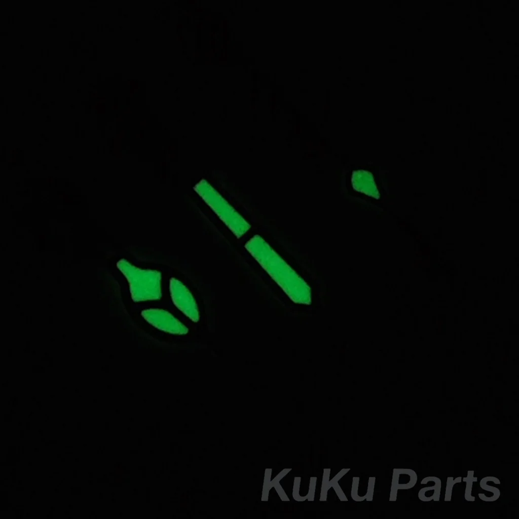 Gold and Red Cathedral Hands with Green Luminous Accents