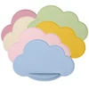 Baby Clouds Shape Silicone Placemat Bpa Free Heat Insulation Child  Table Waterproof Kid Mat Children Feeding Tableware 1