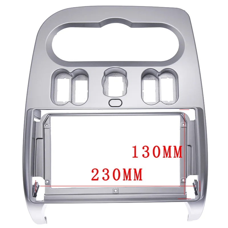 RENAULT LOGAN 2010-2013 LHD 9 ġ  ٸ   CD г Ʈ ŰƮ ̽   Double Din Car DVD Radio Fascia