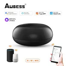 

Tuya WiFi RF IR Remote Control For Air Conditioner TV Smart Home IR Universal Remote Controller For Alexa Google Home Aubess