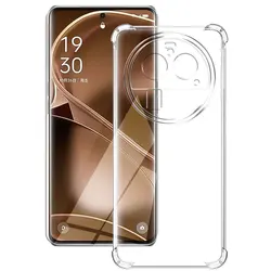 Clear Shockproof Silicone Soft Case - Premium Protective Cover for Oppo Find X6 (Shockproof Case)