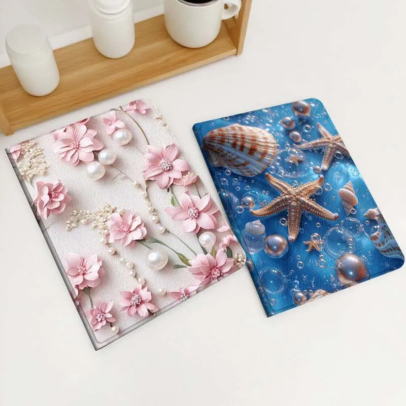 Luxury Starfish Flower Soft Tablet Case