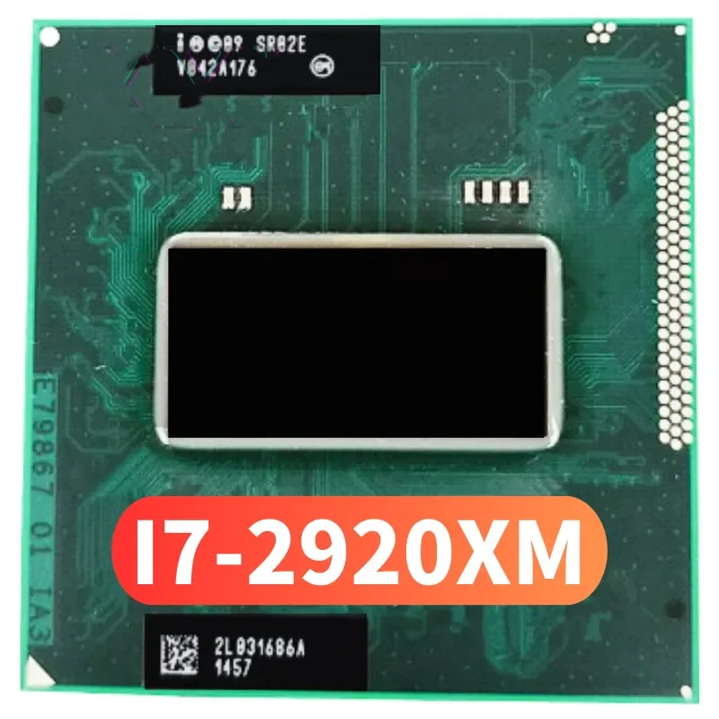 Processore Originale Intel Core I7-2920Xm Sr02E Cpu I7 2920Xm 2.50Ghz L3 = 8M Quad Core Spedizione Gratuita