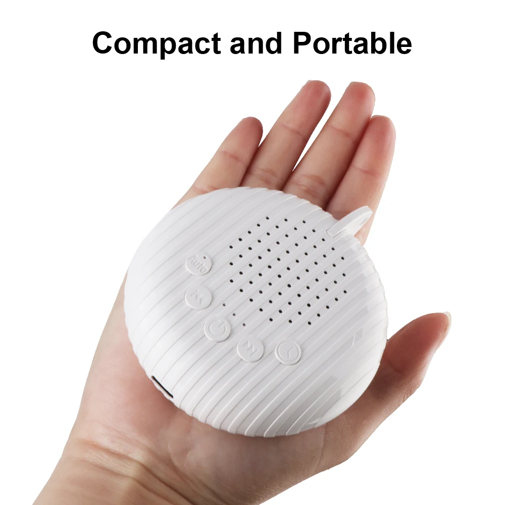 Timed Shutdown Sleep Sound Machine 10 sounds White Noise Machine Music Light Sleep Machine For Baby Sleeping & Relaxation 2