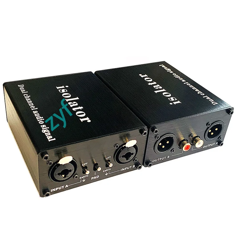 6.5 Lotus XLR audio noise isolator to eliminate common ground current