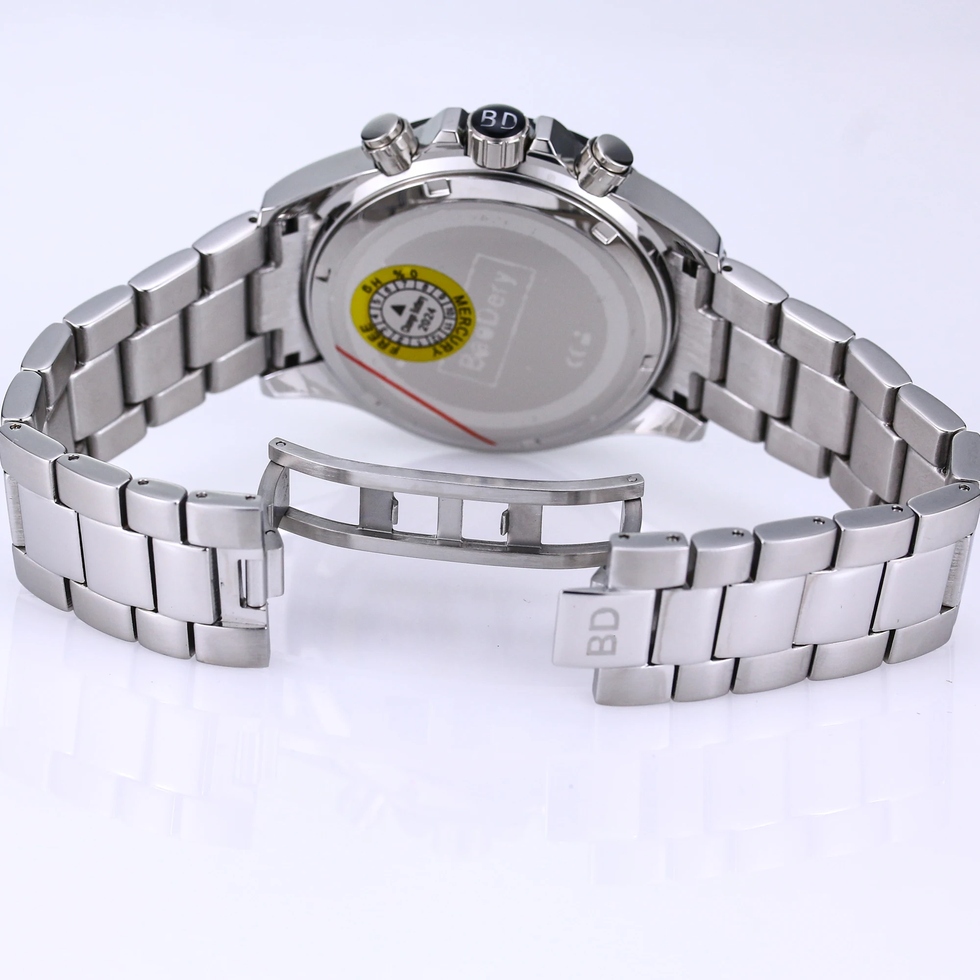 2024 BAODERY QUARTZ  Watches Sports Top Brand  Luxury Men's Watch Male Wristwatch New 42mm