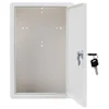 Wall Mount Locking Mailbox Milk Wall-mounted Outdoor Iron Sheet Fresh Delivery ( ) Crate with 1