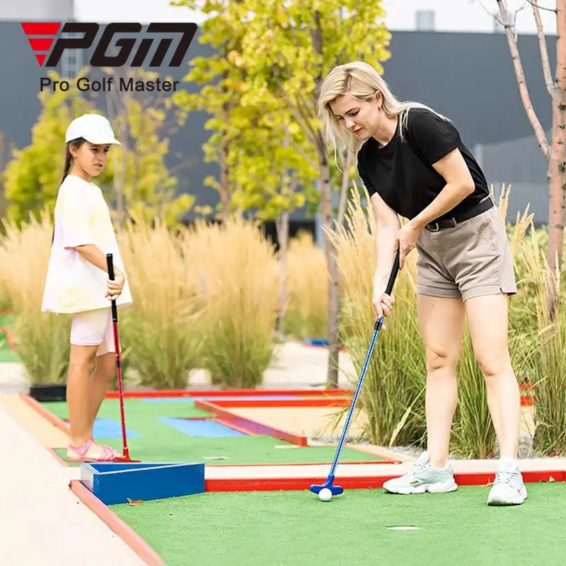 PGM Adjustable Golf Putter for Men and Kids Right &Left Handed Two-Way Mini Golf Clubs Stainless Steel Training JRTUG014