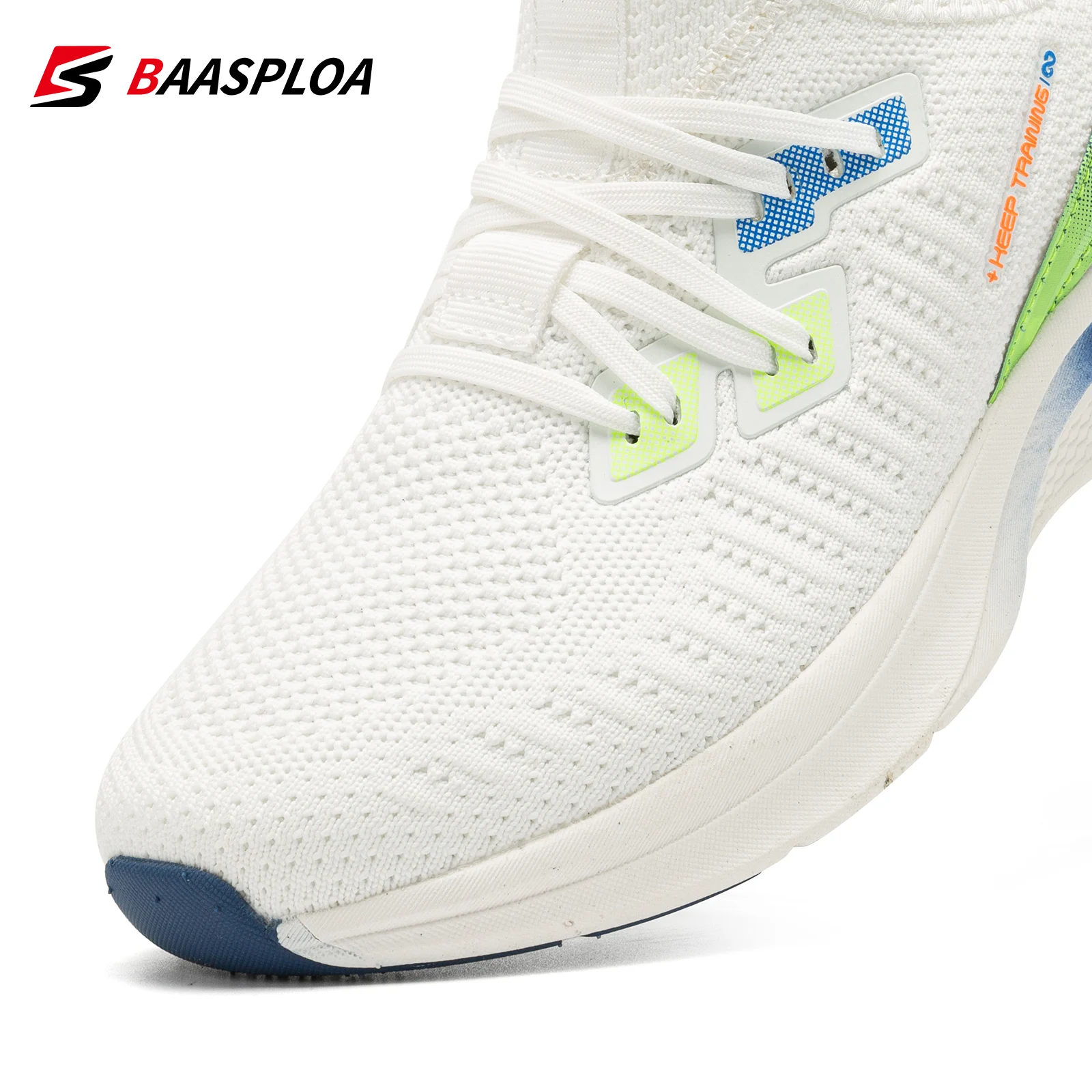 Baasploa Women Sneakers Casual Breathable Sports Shoes Comfortable Female Running Shoes Anti-slip Shock-absorbing Women's Shoes