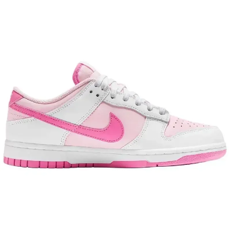 Nike Dunk Low Pink Foam Women's Skateboarding Sneakers Low-Top White/Pink