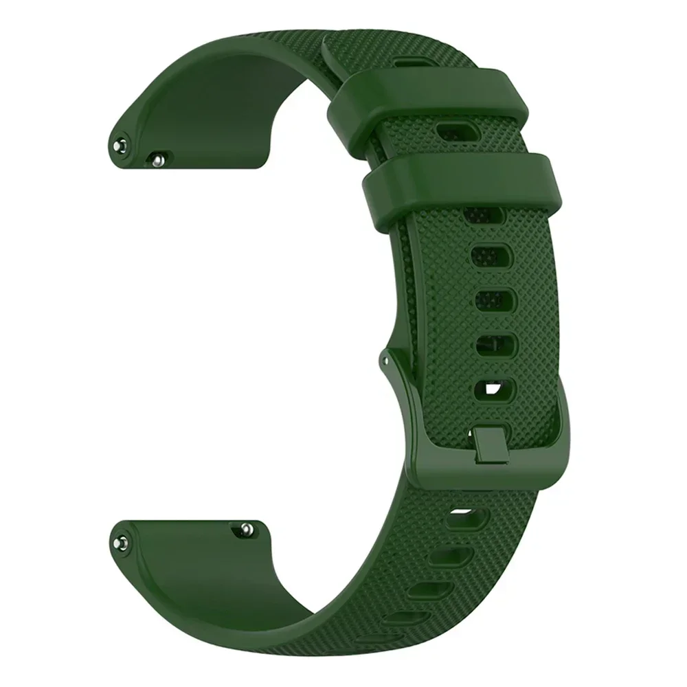 22mm Universal Silicone Sports Watch Strap - Premium Replacement Band
