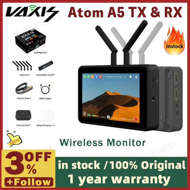 Vaxis Atom A5 TX & RX Wireless Monitor - AliExpress