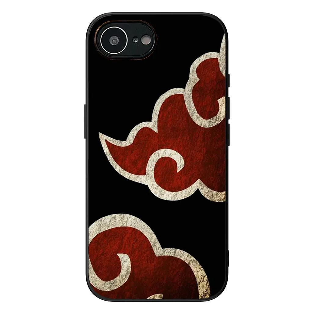 Cartoon Akatsuki Pain Naruto Logo Phone Cover Case