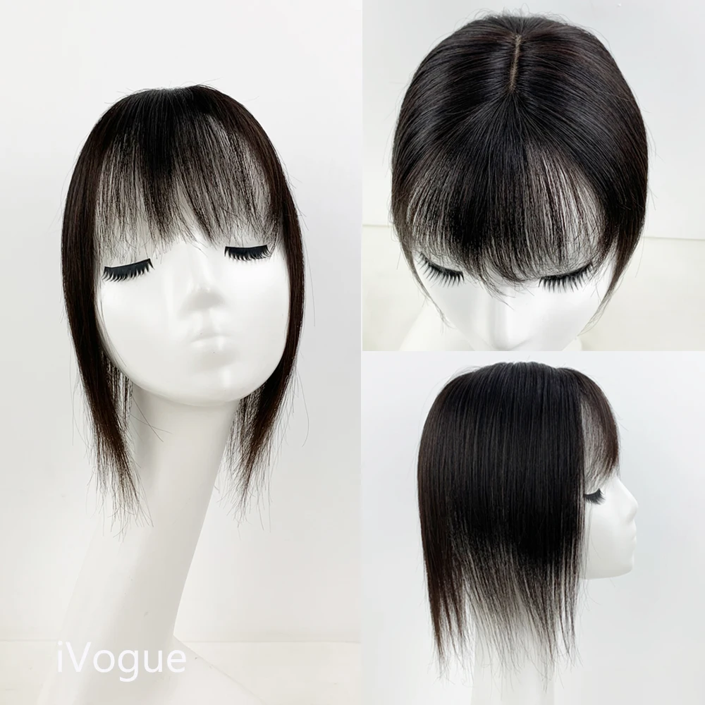 9x14cm-injected-skin-base-topper-with-air-bangs-remy-human-hair-10inch-natural-skin-scalp-4d-fringe-for-women-hide-white-hair