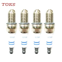 4-6pcs 0242236562 Double Platinum Ignition Spark Plug 12120037608 fit for BMW E46 E39 E36 E38 for Audi A4 A6 A8 FGR7DQP+ +48