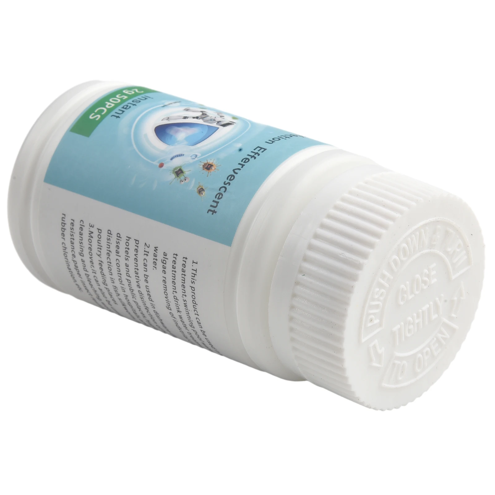 50pcs Multifunctional Chlorine Tablets For Swimming Pool Cleaning Tablet Spa Clean Protect Against Harmful Sun Ray