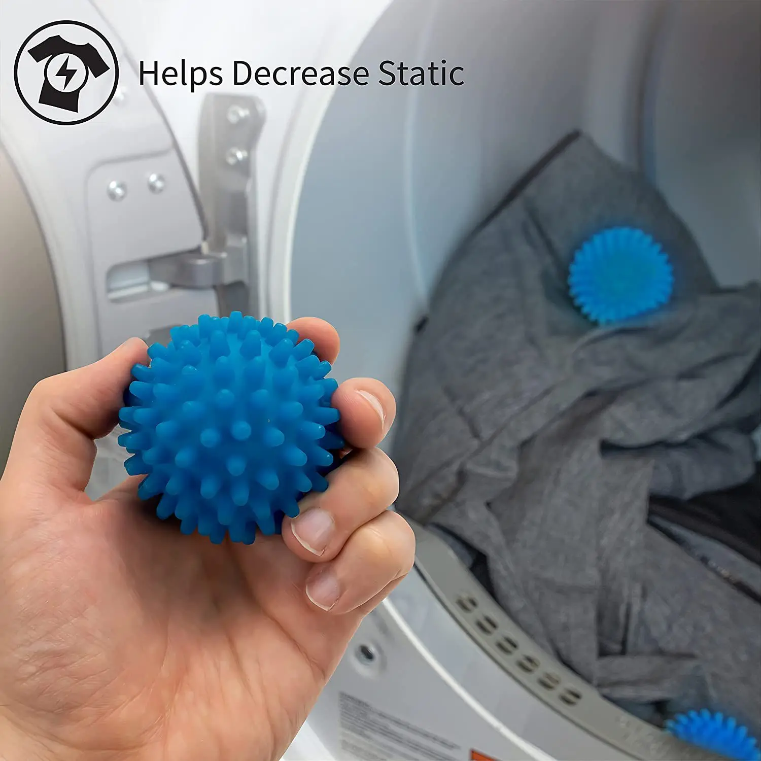Laundry Ball 4Pcs/lot PVC Reusable Fabric Laundry Washing Balls Dry Laundry Products Bathroom Cleaning Tools