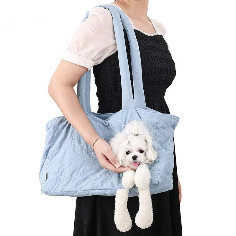 

New Dog Bag Pet Cat Backpack Carrier Foldable Shoulder Bag Outgoing Travel Puppy Comfort Carrying Supplies Dog Accessories
