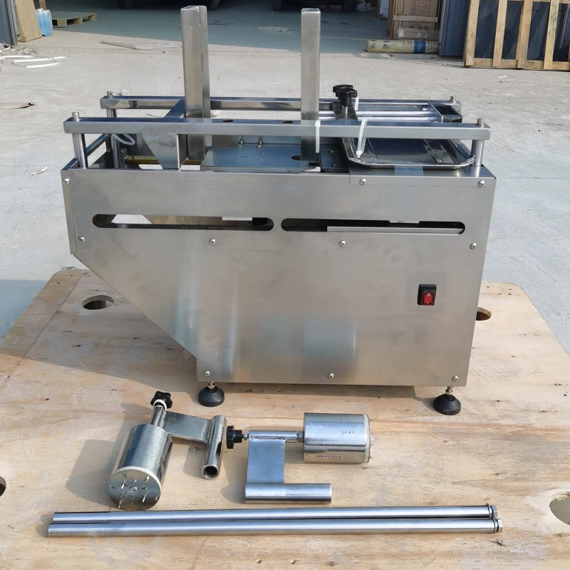 

Automatic Commercial Electric Frozen Meat Slicer Beef Pork Lamb Cutting Machine