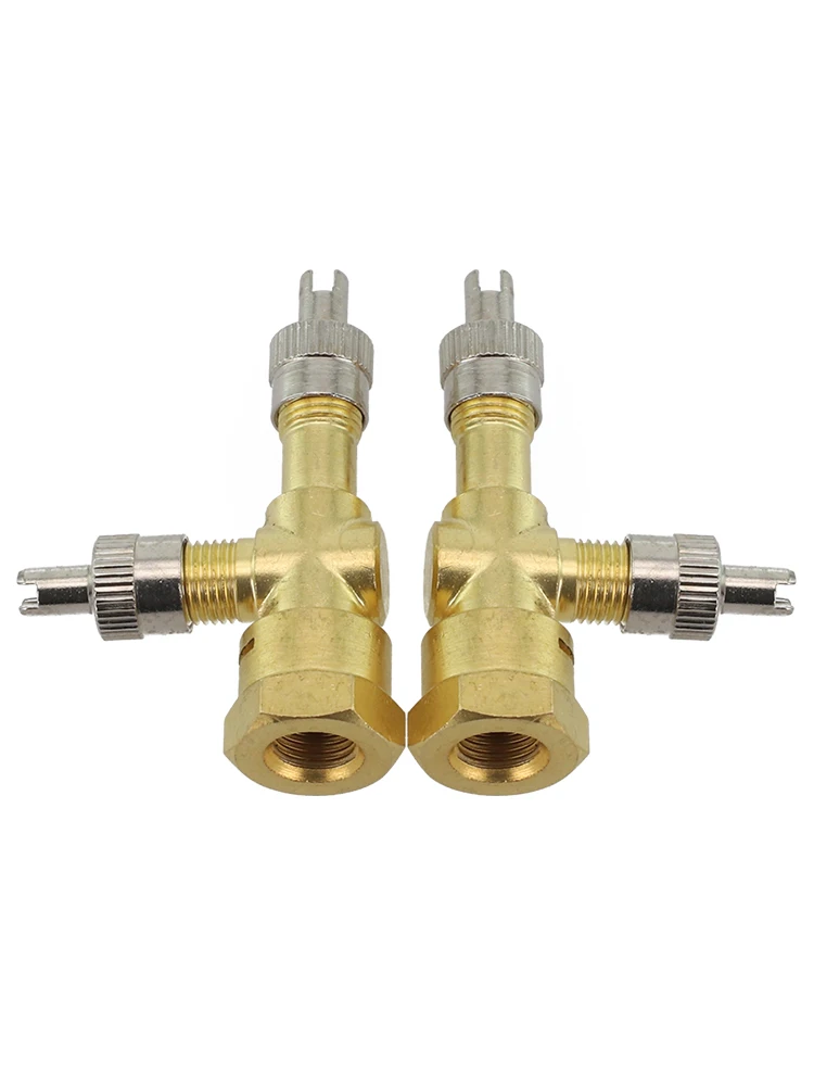 오토바이용 자동차용 TPMS 티 어댑터 자동차 타이어 압력 관리용 TPMS 어댑터 오래 지속되는 금속 구조