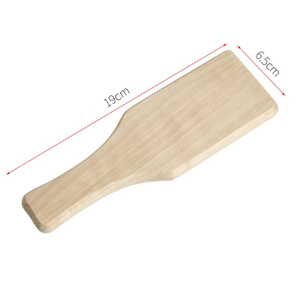 Wooden Pottery Paddle Tool for Crafting Projects