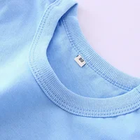 Summer Girls T Shirts Yellow Red Short Sleeve Baby Boy T Shirt White Tee Shirt Cotton Girls Tops For Children Clothes 2