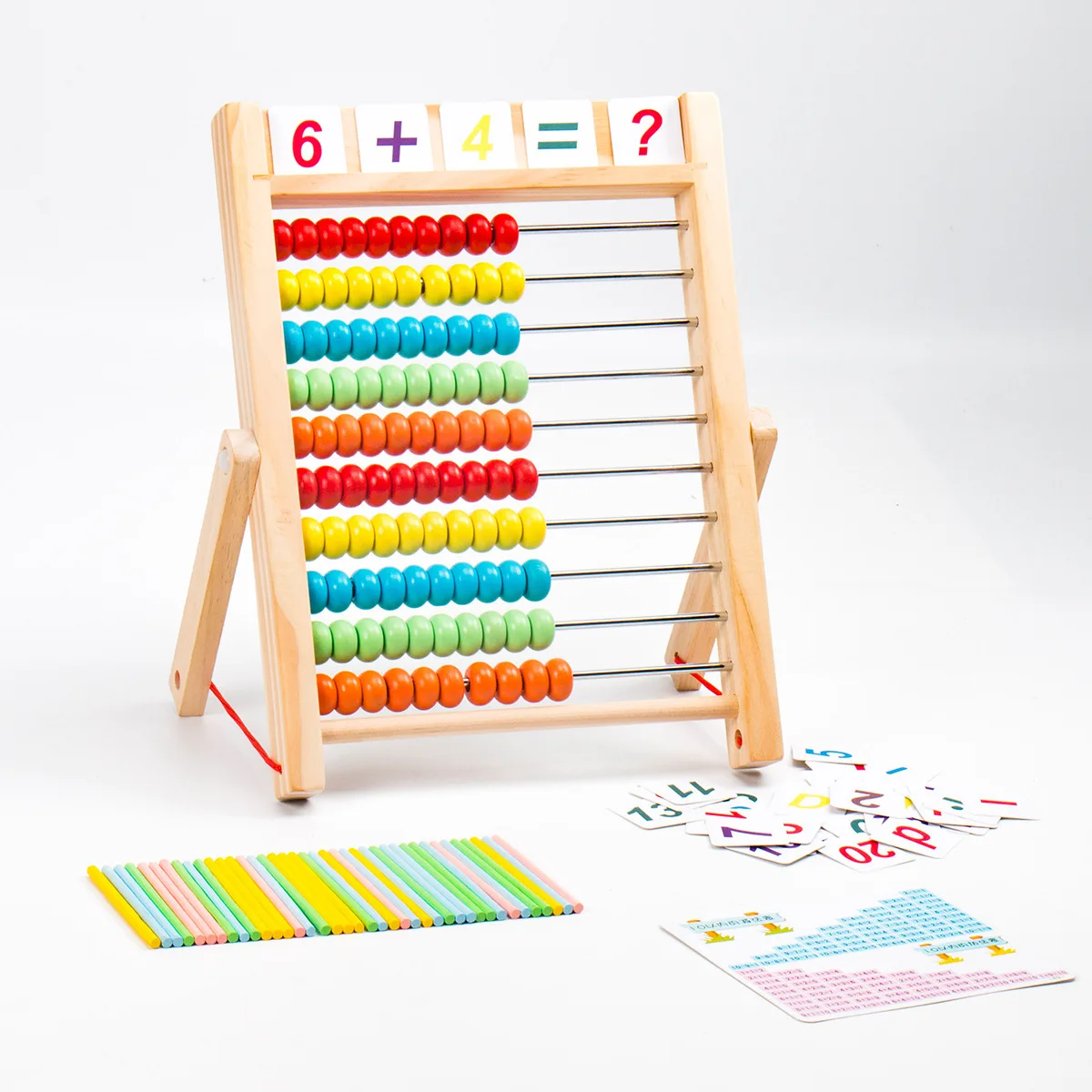 Tongyuefun Learning Number Abacus Education Development Classic Math Game Giocattolo Per Bambini Regalo Per Bambini Ragazzi E Ragazze Toddlers