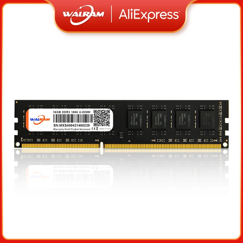 WALRAM Ram DDR3 4GB 8GB 1333MHz 1600MHz אקראי גישה זיכרון 1333MHz 1600MHz מחשב Memoria DDR 3 למחשב שולחני