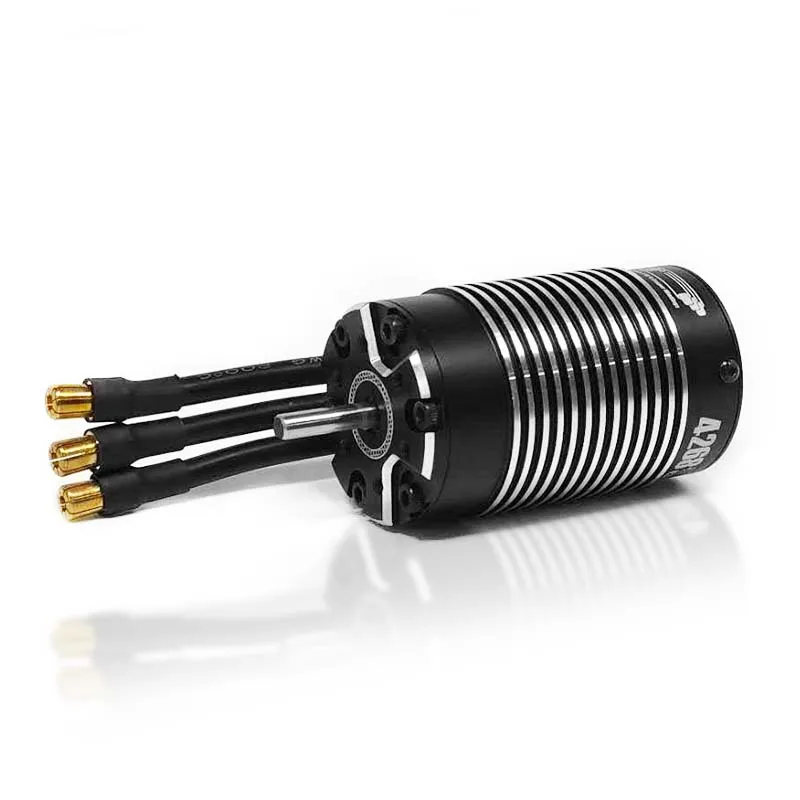 Comparaison du Moteur Brushless 3660 3800KV pour RC Buggy Crawler 1/10 avec une pile AAA pour l'échelle