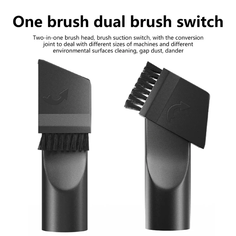 Universal Vacuum Cleaner Brush Nozzle – 32/35mm Long Flexible Flat Slim Suction Head for Beds and Furniture 4