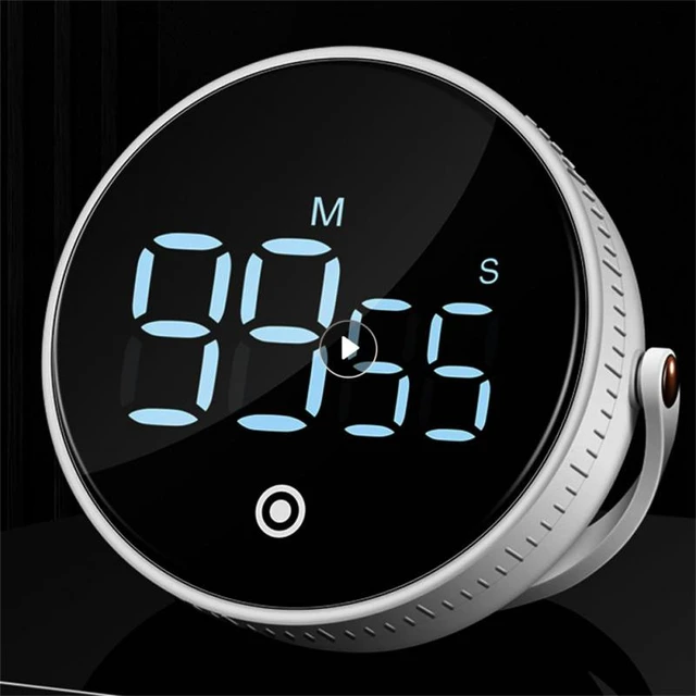 Magnetic Timer Digital, Digital Timer Vocoo, Stopwatch Timer, Kitchen  Timer