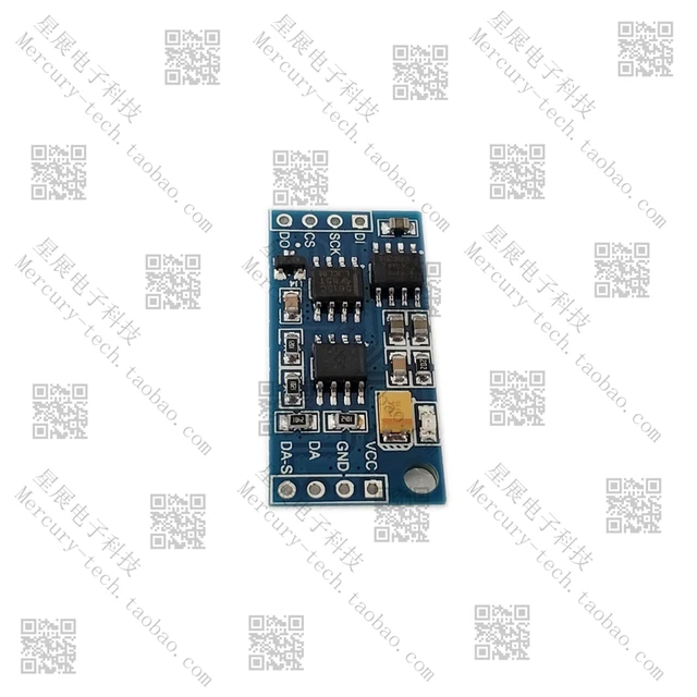 10 Bites Spi Soros Da Modul Dactlc5615 Bipoláris 5V Jobb, Mint A 8 Dac0832Pcf8591 - Image 5