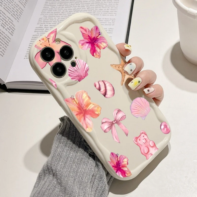 Fashion Blue Ocean Animals Soft Phone Case Cover