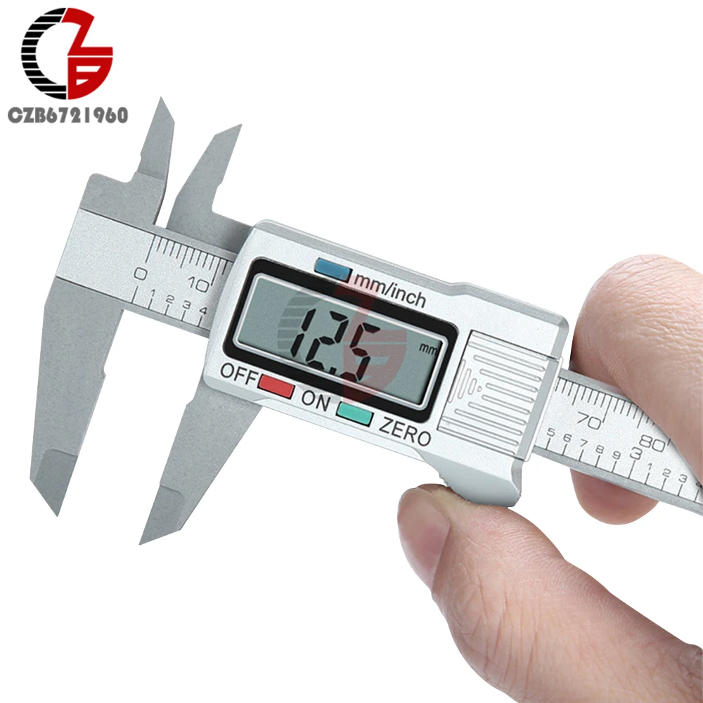 Caliper Measuring Tool Digital Caliper 100mm 150mm Digital Micrometer Waterproof Easy Switch from Inch to Millimeter Woodworking