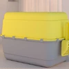 Cat Bedpans Litter Box Waterproof Pet Toilet & Beds 2-in-1 XL Large Size for Maine Coon Stray Cats Durable Easy Clean Outdoor 2