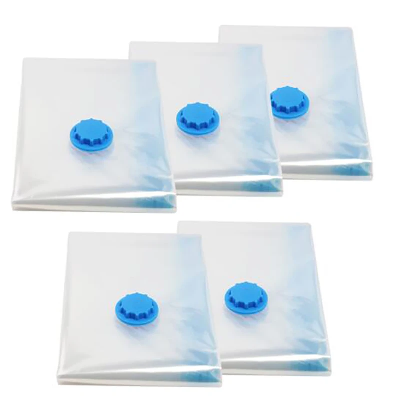 1/5pcs Vacuum Storage Bags Wardrobe Organizer Vacuum Seal Bag Space Saving Bags for Clothes Pillow Bedding Blanket Packaging Bag 6