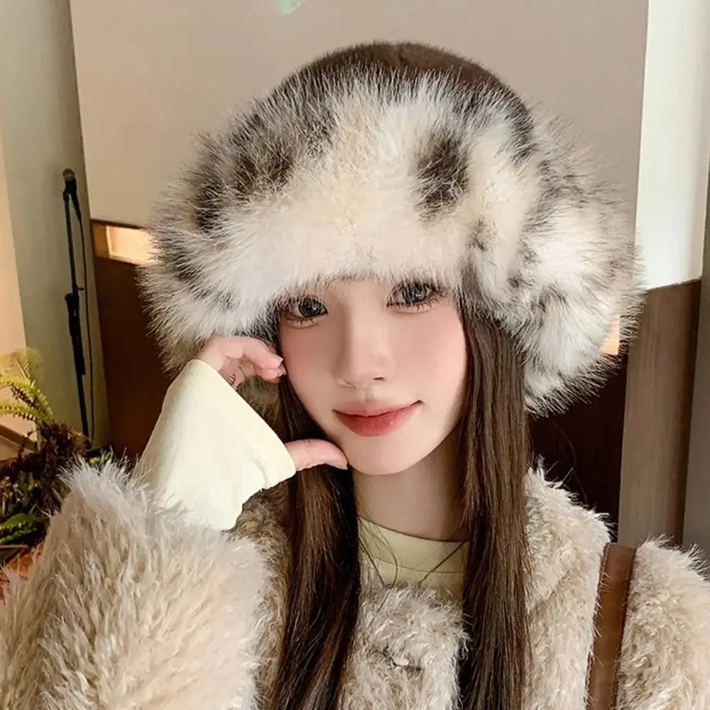Faux Fur Winter Bucket Hat