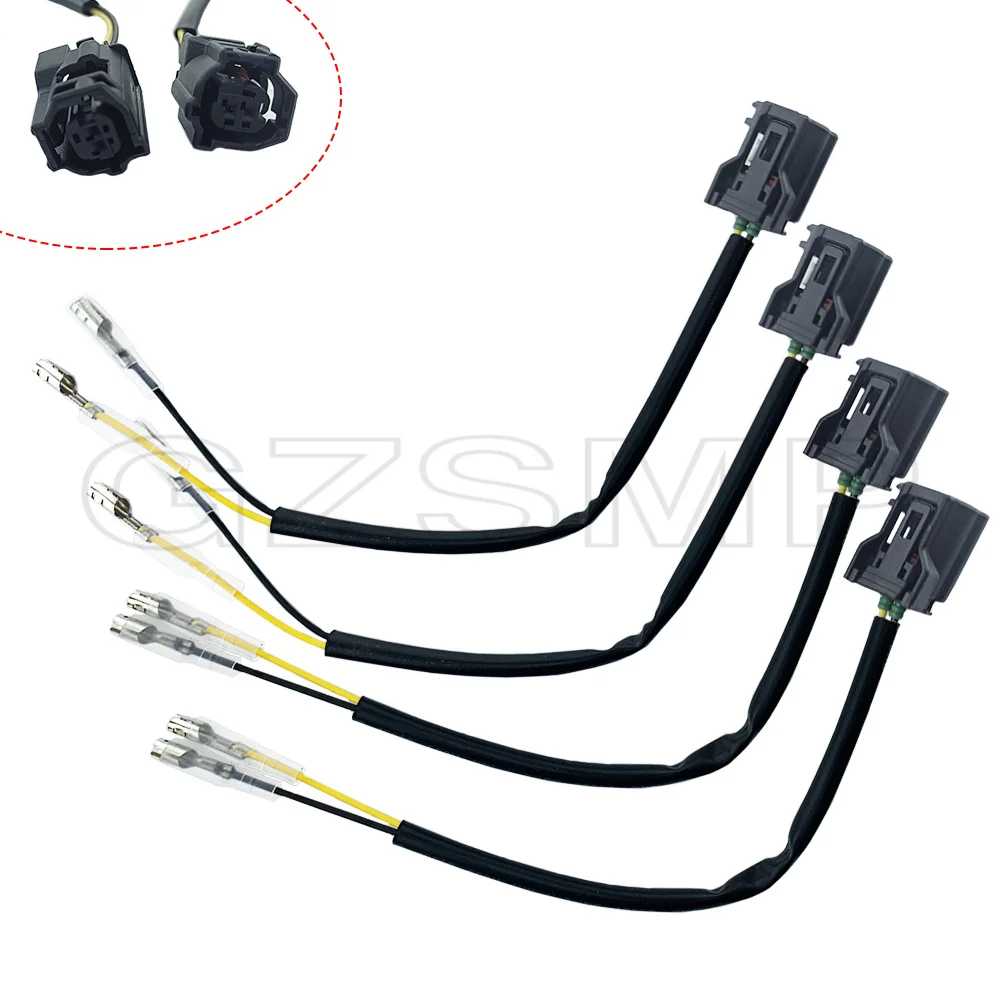 Connettori Per Cablaggio Indicatori Di Direzione Adattatori Per Spine Adatti Per Yamaha Mt-03 Mt-09 Mt-25 2021-2022 Xsr 700 Xsr 900 Yzf R6 R1 Indicato
