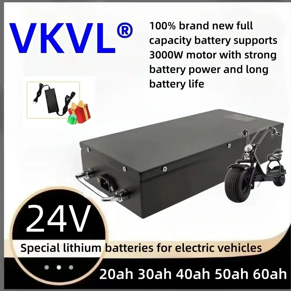 Air fast transportation 24V New Full Capacity Power 18650 Lithium Battery 20ah-100ah Lithium Battery Pack Suitable for 250-2000W 2