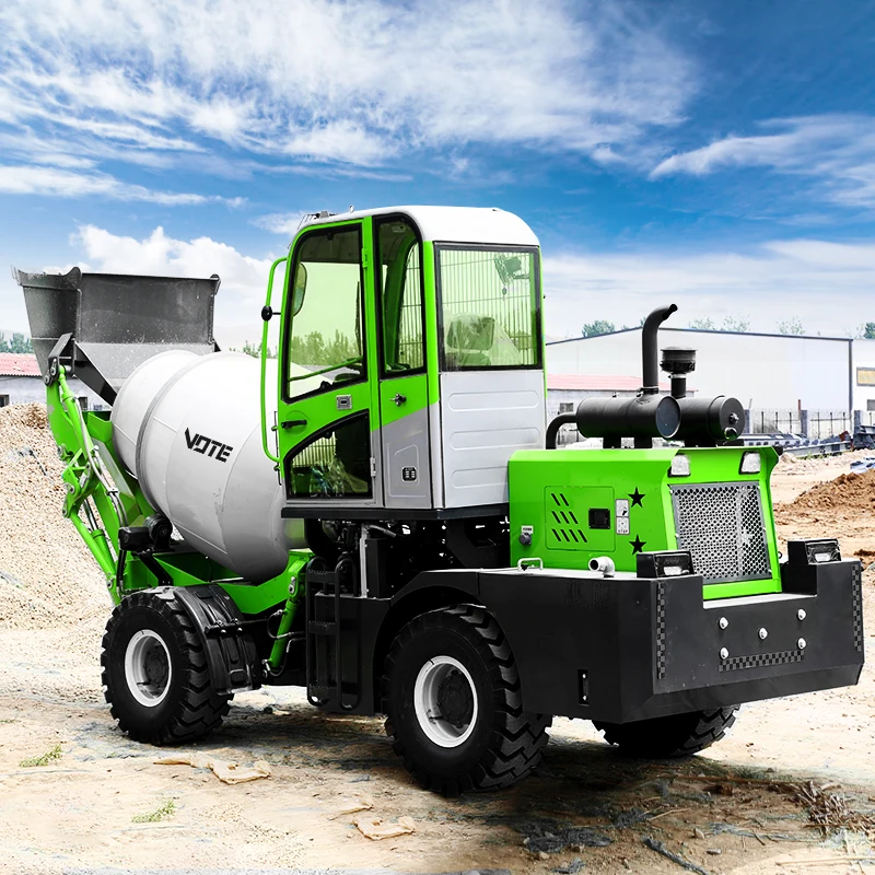 Hot Sale 3.5m3 Self Loading Ready Mix Concrete Mixer Truck With China Factory Price - Image 2